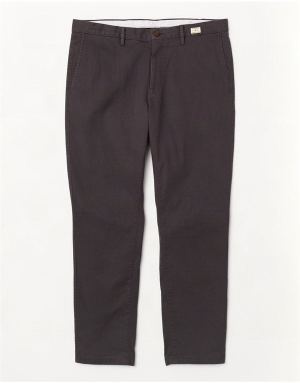 Tommy Hilfiger Calça Chino Masculina Reta W38 L32 Algodão Cinza