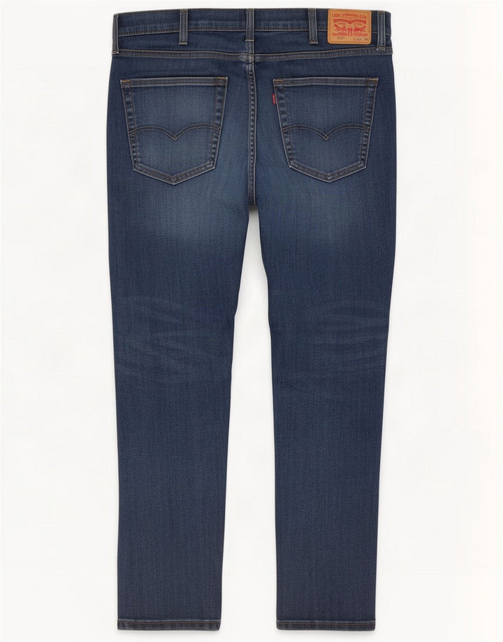 Levi's Mens 512 Slim Jeans W38 L32 Blue Cotton