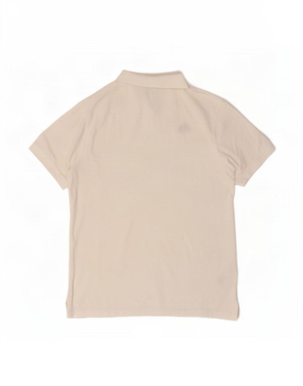 Camisa polo masculina Nike grande algodão branco