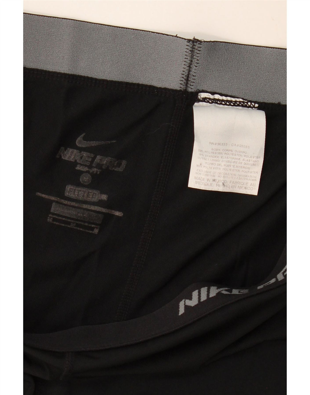 Calça de treino feminina Nike Dri Fit UK 12 poliéster preto médio