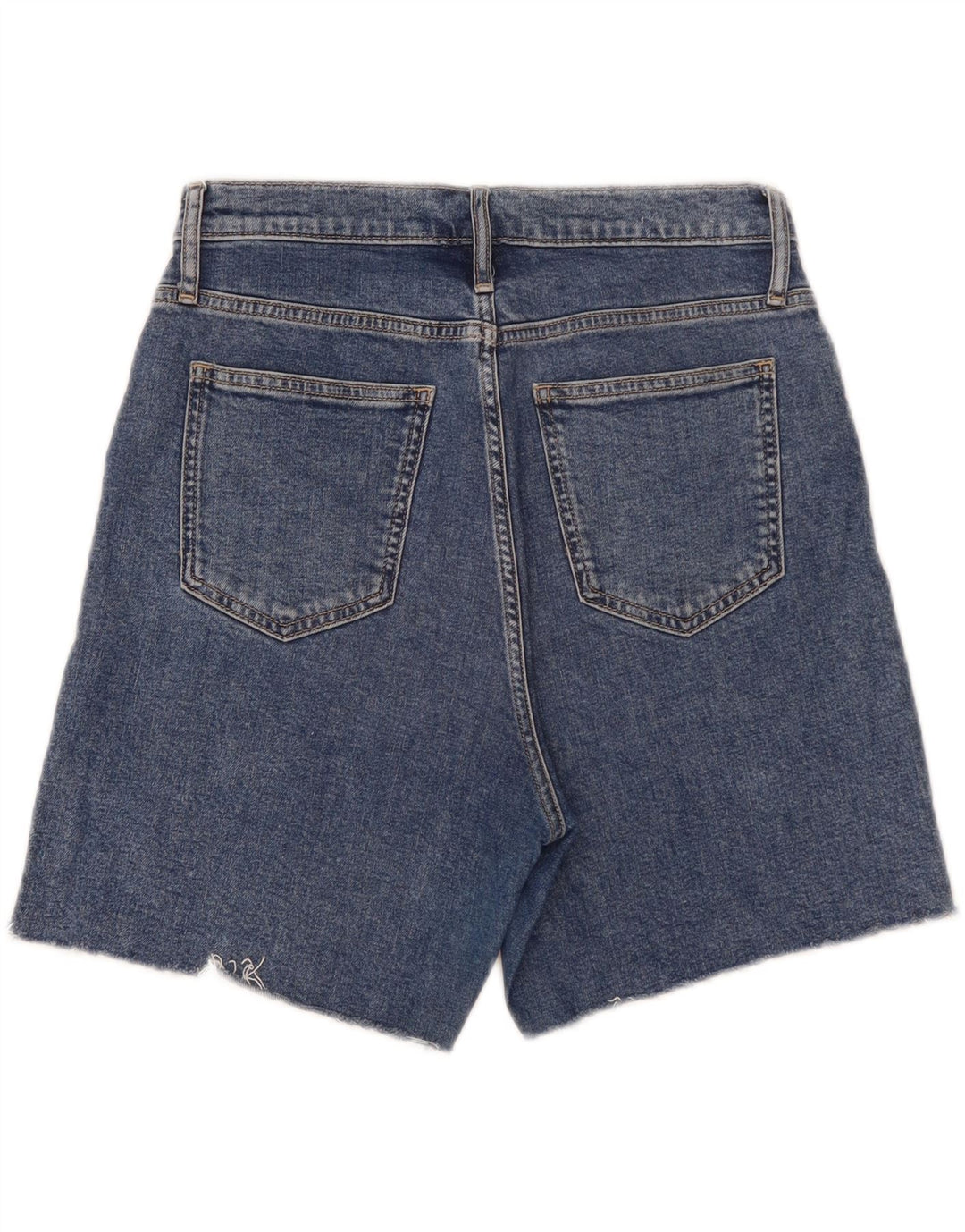 Shorts jeans feminino CALVIN KLEIN Mom Jean W30 algodão azul médio