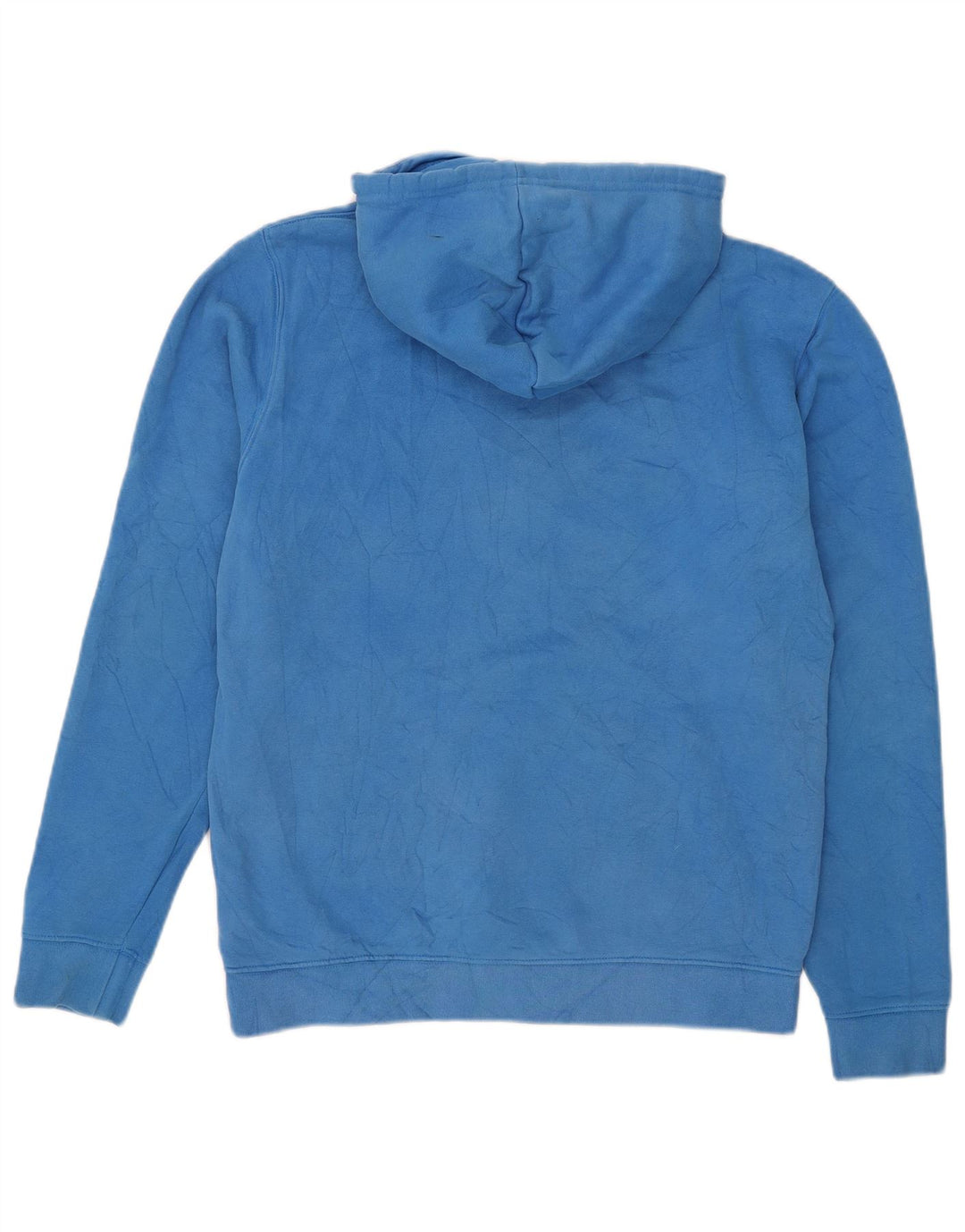 Adidas Mens Hoodie Jumper Médio Algodão Azul
