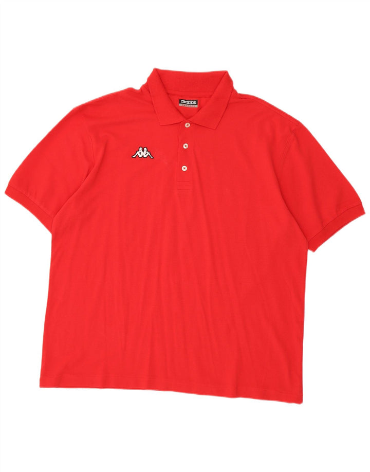 Camisa polo masculina Kappa 2XL vermelha