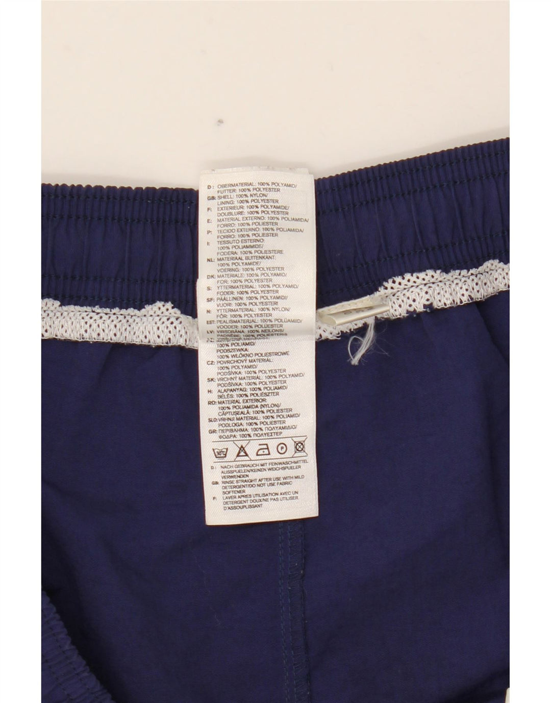 Calções de banho masculinos ADIDAS XL azul marinho nylon