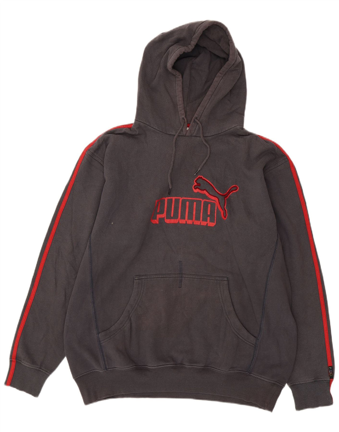 Jumper com capuz gráfico masculino PUMA 2XL cinza