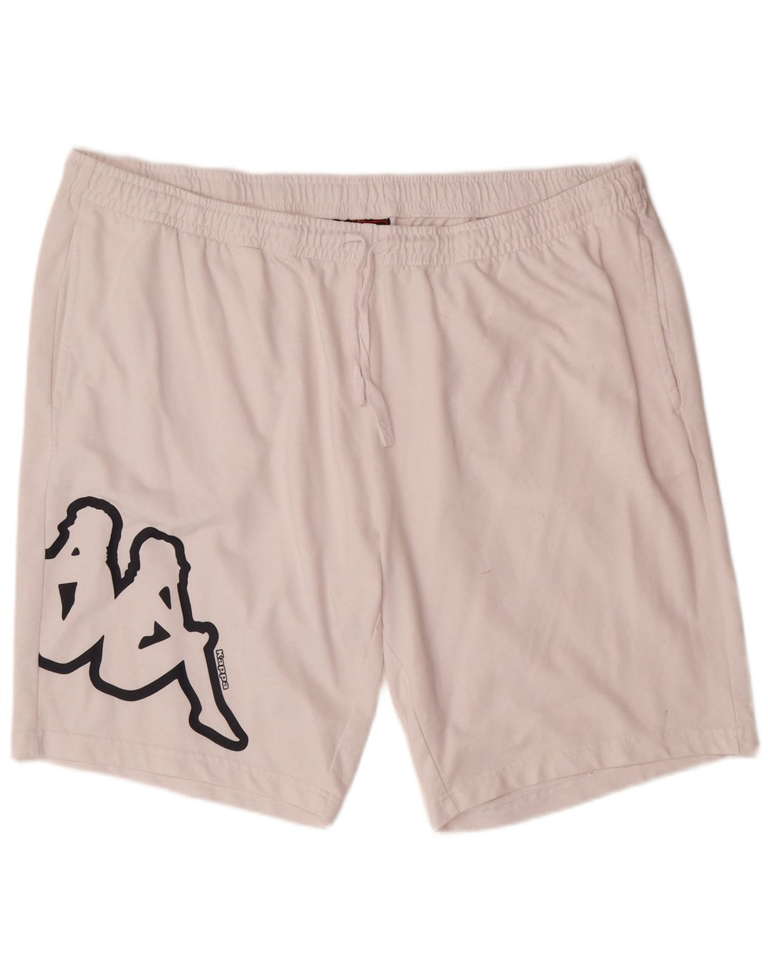 Shorts esportivos gráficos masculinos KAPPA 5XL algodão branco