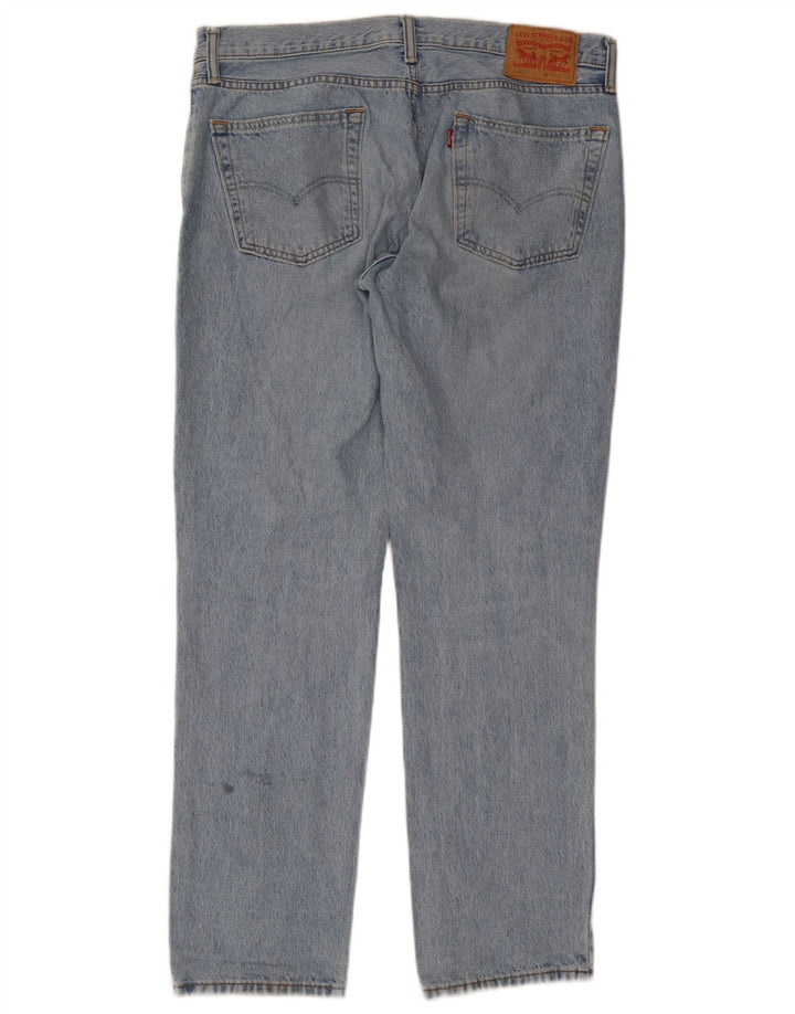 LEVI'S Masculino 511 Tapered Jeans W36 L32 Azul Algodão