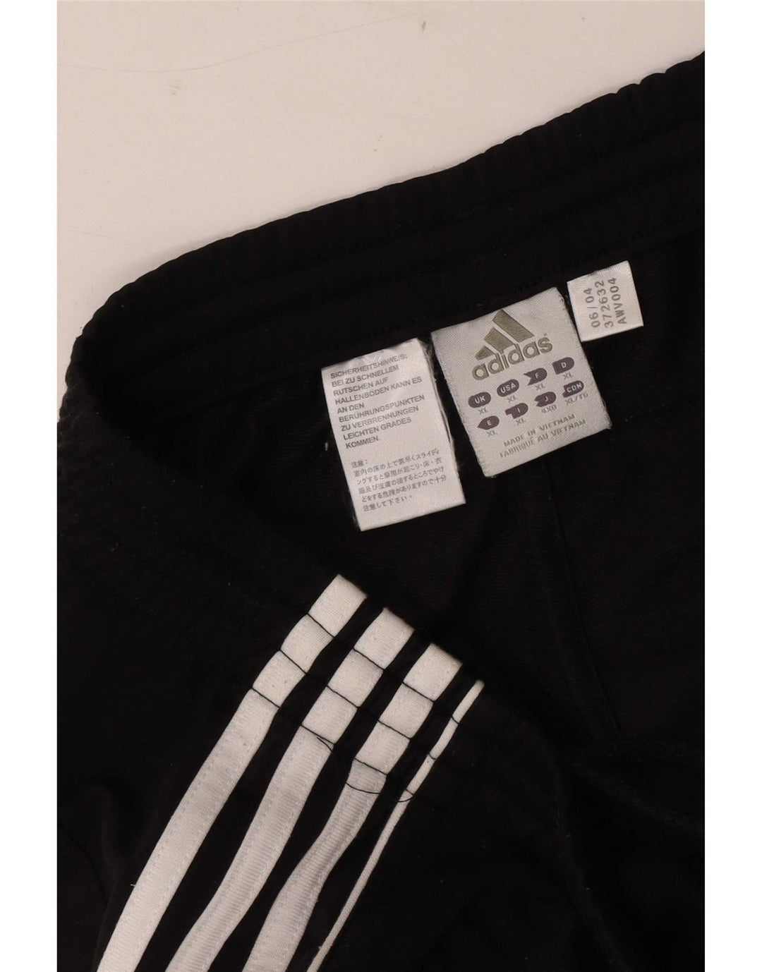 Calça Adidas Mens Treino XL Preto Poliéster
