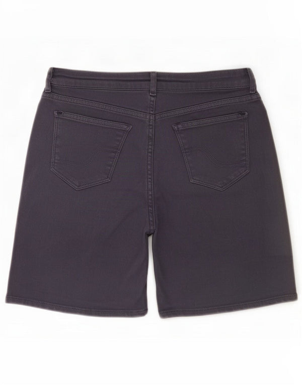 Shorts casuais femininos Fat Face US 8 Pequeno W30 Algodão azul marinho