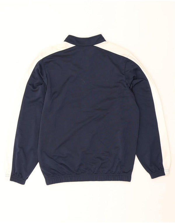 Jaqueta Nike Boys Tracksuit Top 12-13 anos grande azul marinho colorblock