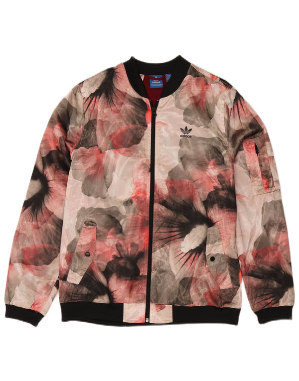 Jaqueta Adidas Meninas Treino Top 14-15 Anos Multicolorido Floral