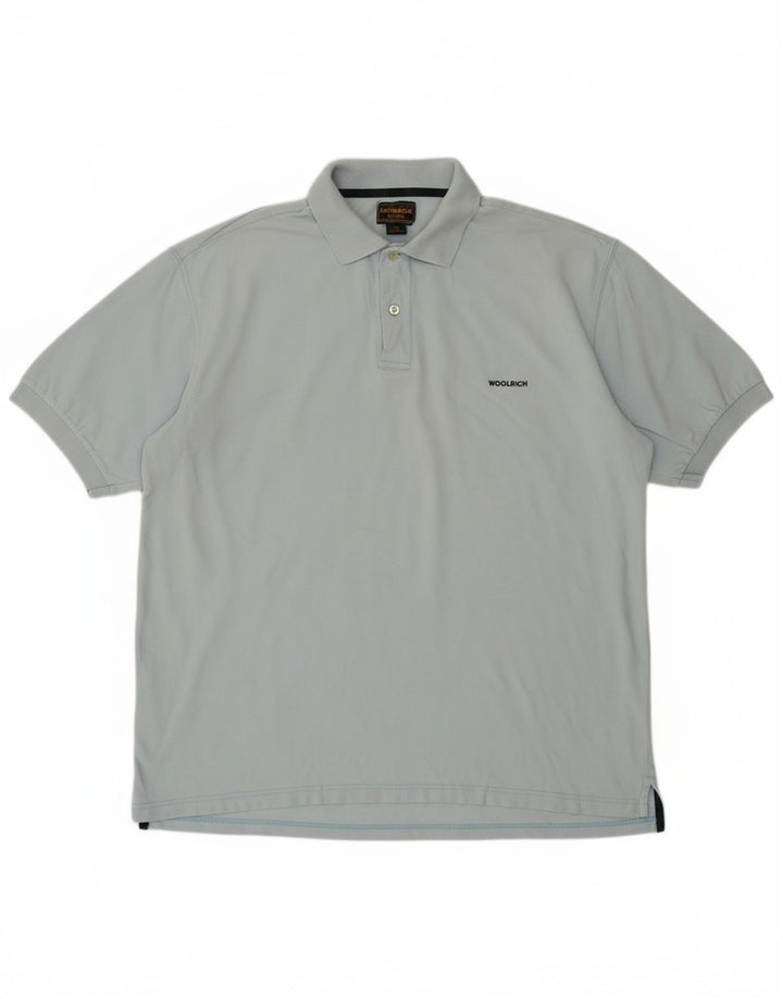Camisa polo masculina WOOLRICH XL algodão azul