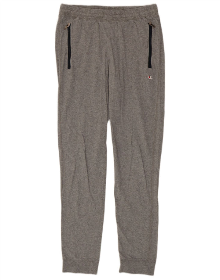 Calça esportiva masculina Champion Joggers pequena cinza