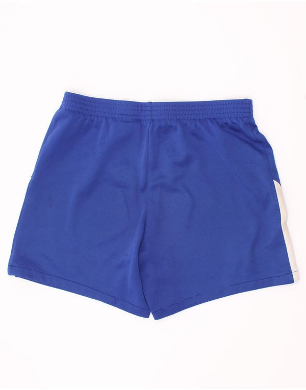 Shorts esportivos Nike Boys Chelsea FC 6-7 anos grande bloco colorido azul