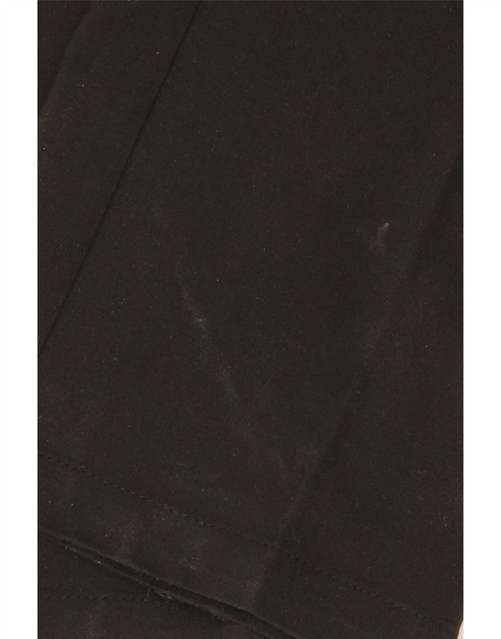 Calça casual feminina Marks & Spencer Bootcut Reino Unido 12 médio W32 L30 preta