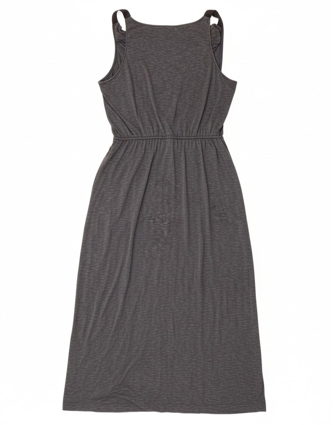 Vestido maxi feminino sem mangas MOSSIMO UK 18 XL cinza rayon
