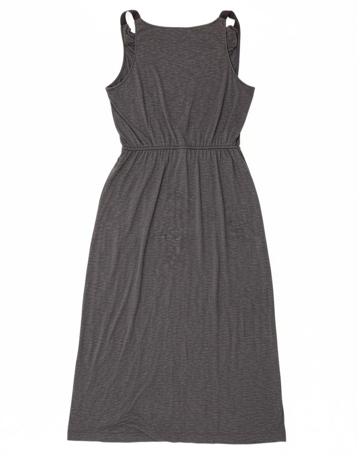 Vestido maxi feminino sem mangas MOSSIMO UK 18 XL cinza rayon