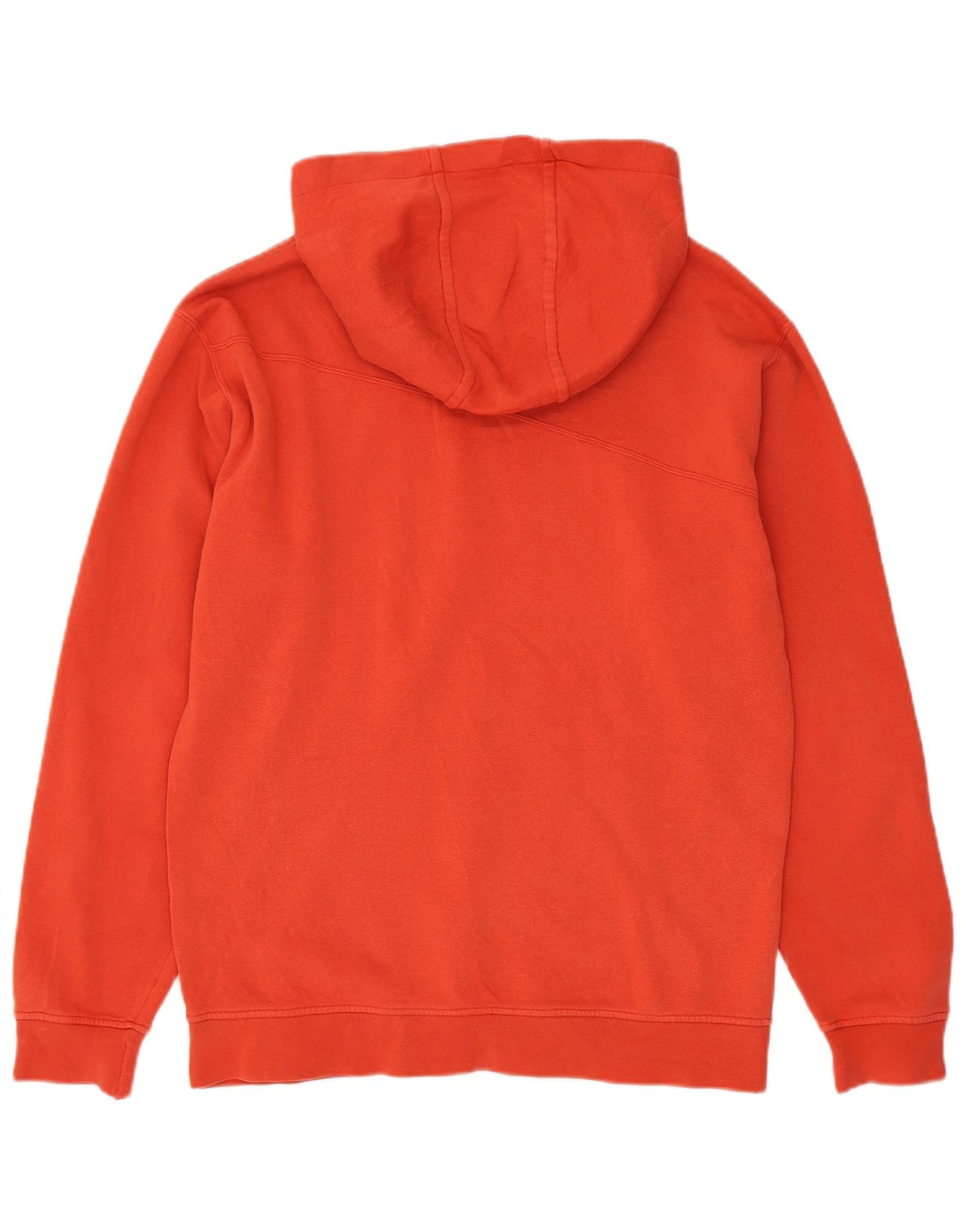 Jumper com capuz gráfico masculino Volcom grande laranja