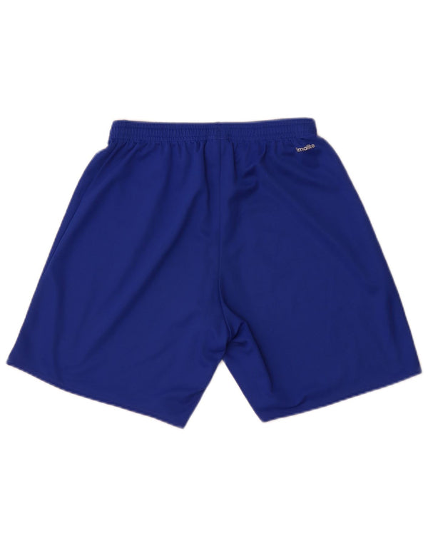 Adidas Masculino Climalite Sport Shorts Pequeno Azul Poliéster