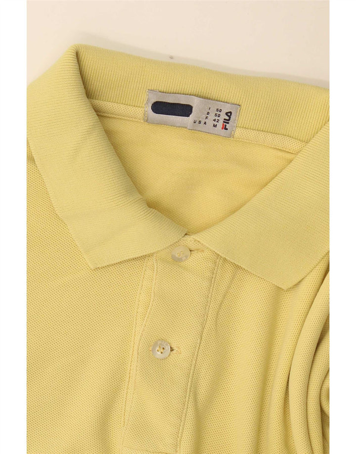 Polo masculino Fila médio amarelo