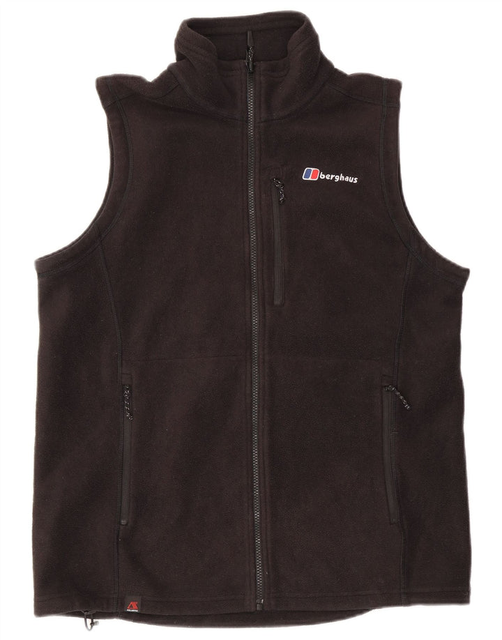 Berghaus Mens Fleece Gilet UK 40 Grande Poliéster Preto