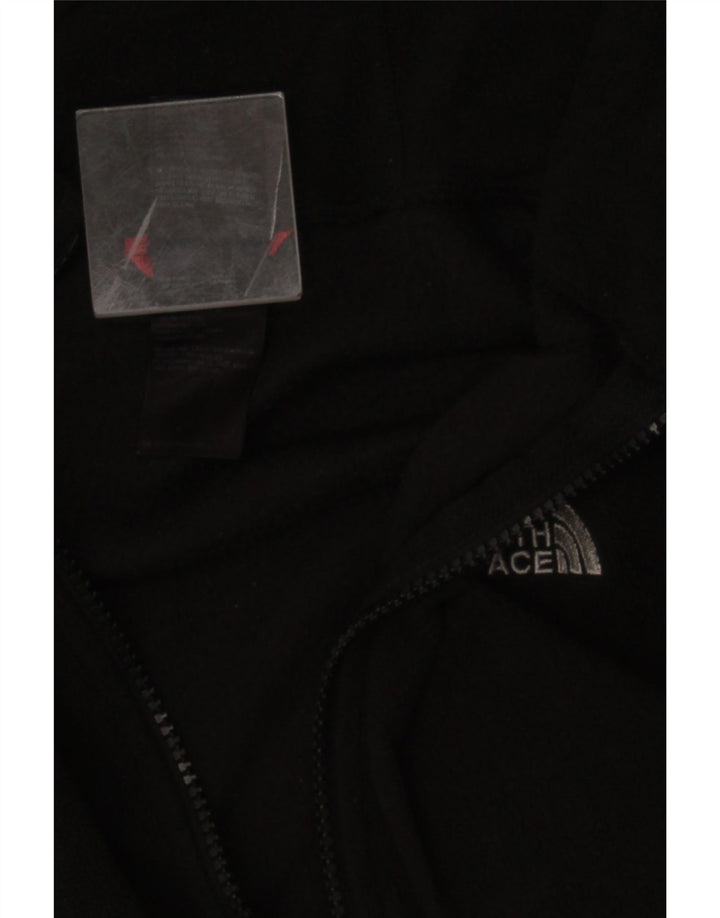Jaqueta de lã com capuz feminina The North Face UK 12 poliéster preto médio