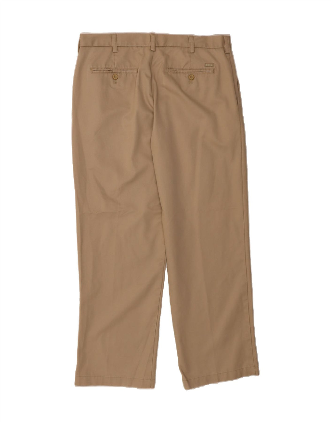 IZOD Mens Regular Fit Chino Trousers W34 L30 Brown Cotton Vintage Izod and Second-Hand Izod from Messina Hembry 