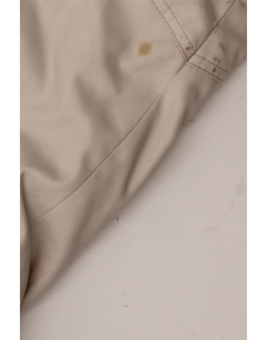 VINTAGE Mens Padded Jacket IT 50 Large Beige Vintage Vintage and Second-Hand Vintage from Messina Hembry 