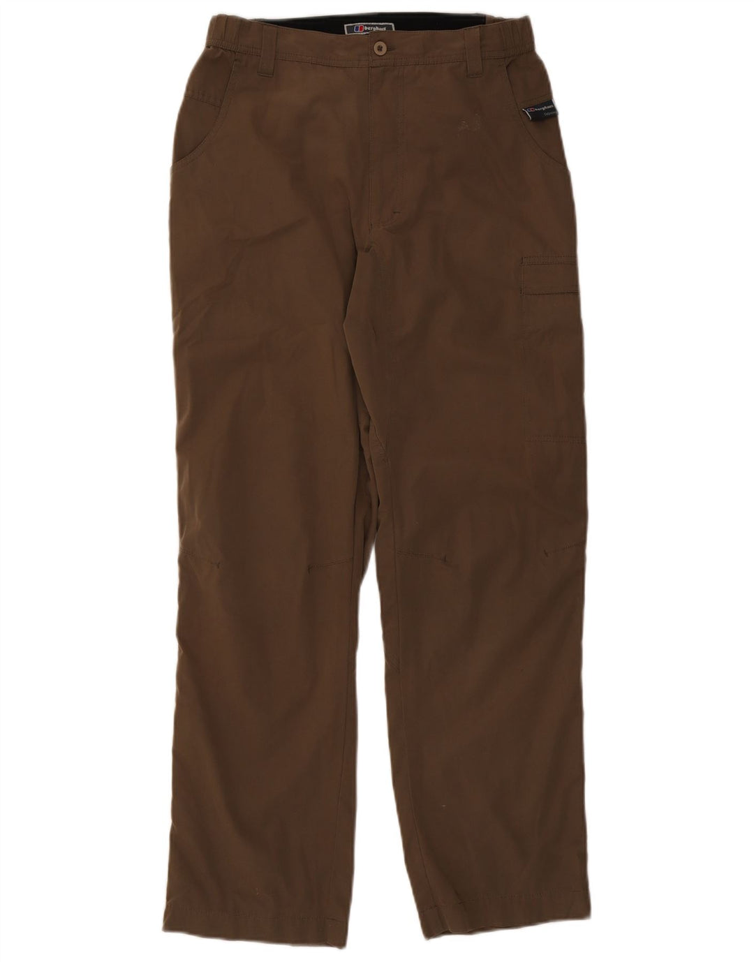 Calça cargo reta feminina Berghaus W32 L30 poliéster marrom