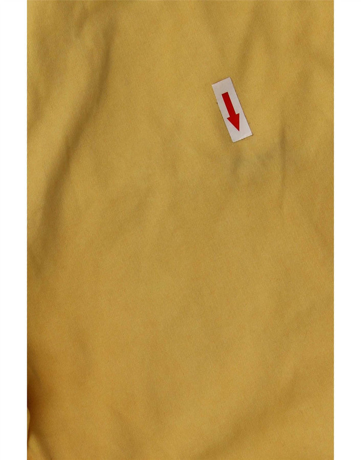 Woolrich Mens Chino Shorts W32 Médio Algodão Amarelo