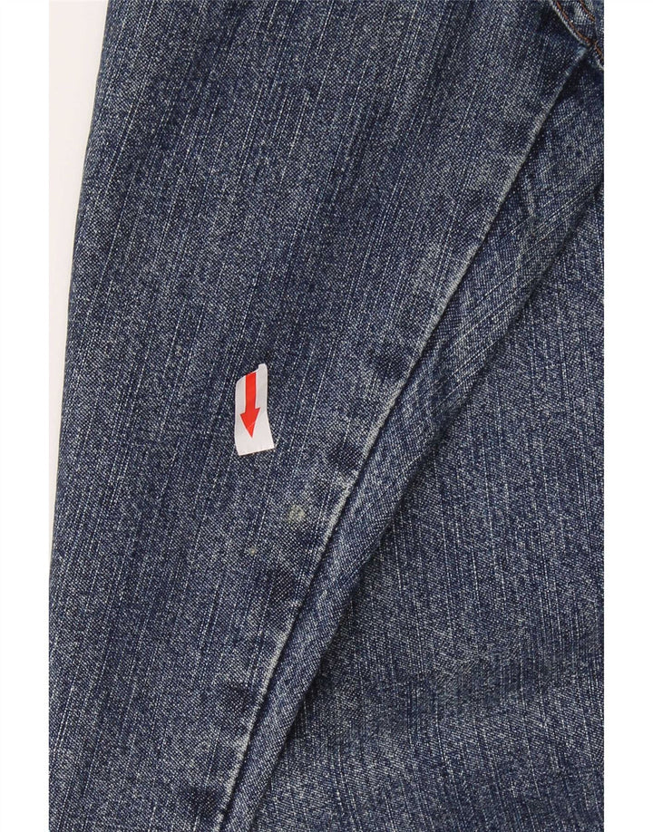 Calça jeans reta masculina Calvin Klein W34 L31 algodão azul