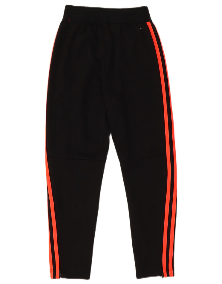 Calças de treino Adidas Boys Climalite 7-8 anos preto poliéster