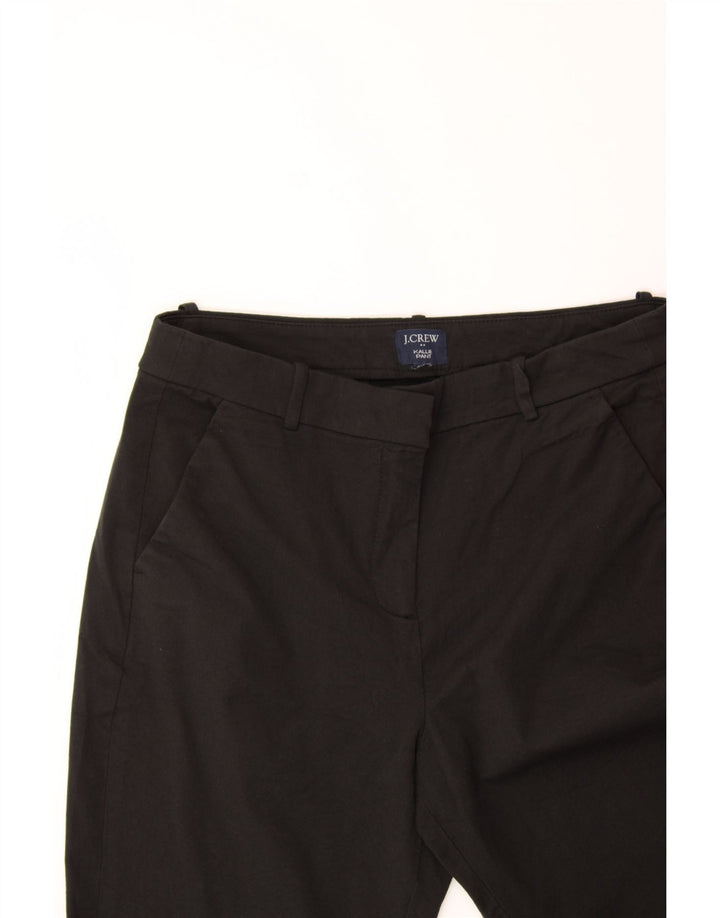 J. CREW Womens Crop Straight Chino Trousers W30 L26 Black Vintage J. Crew and Second-Hand J. Crew from Messina Hembry 