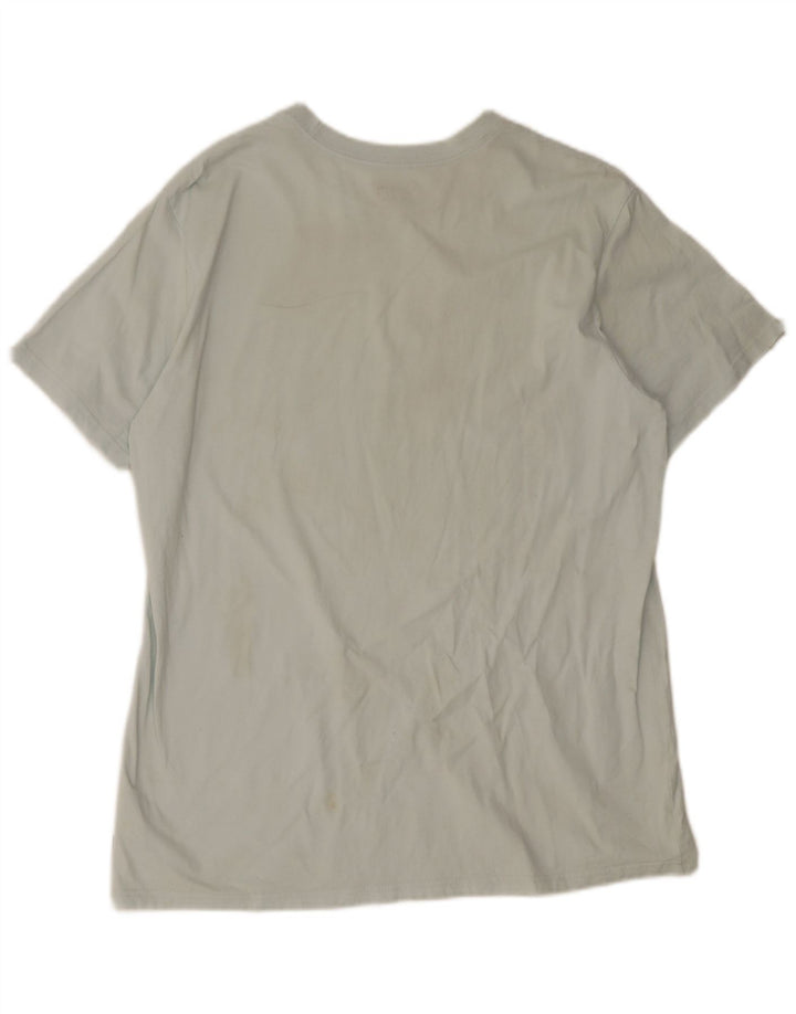 Camiseta masculina Billabong grande algodão azul