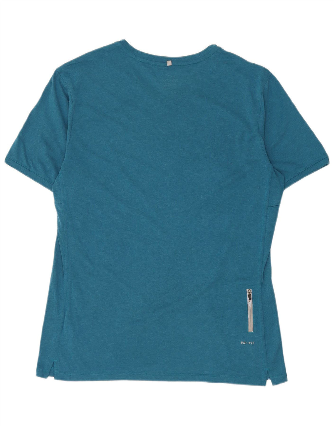 Camiseta Nike Masculina Dri Fit Top Grande Azul Poliéster