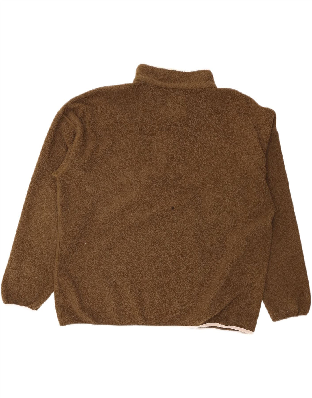 Suéter de lã masculino Columbia com gola redonda 2XL poliéster cáqui