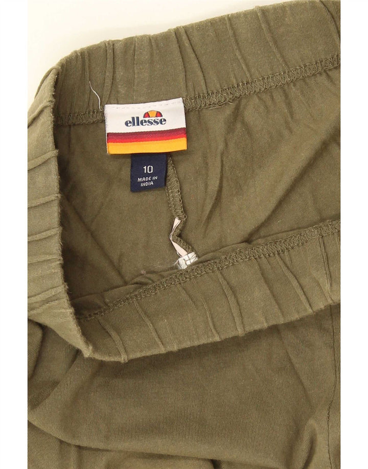 Ellesse Leggings Gráficos Femininos UK 10 Pequeno Verde