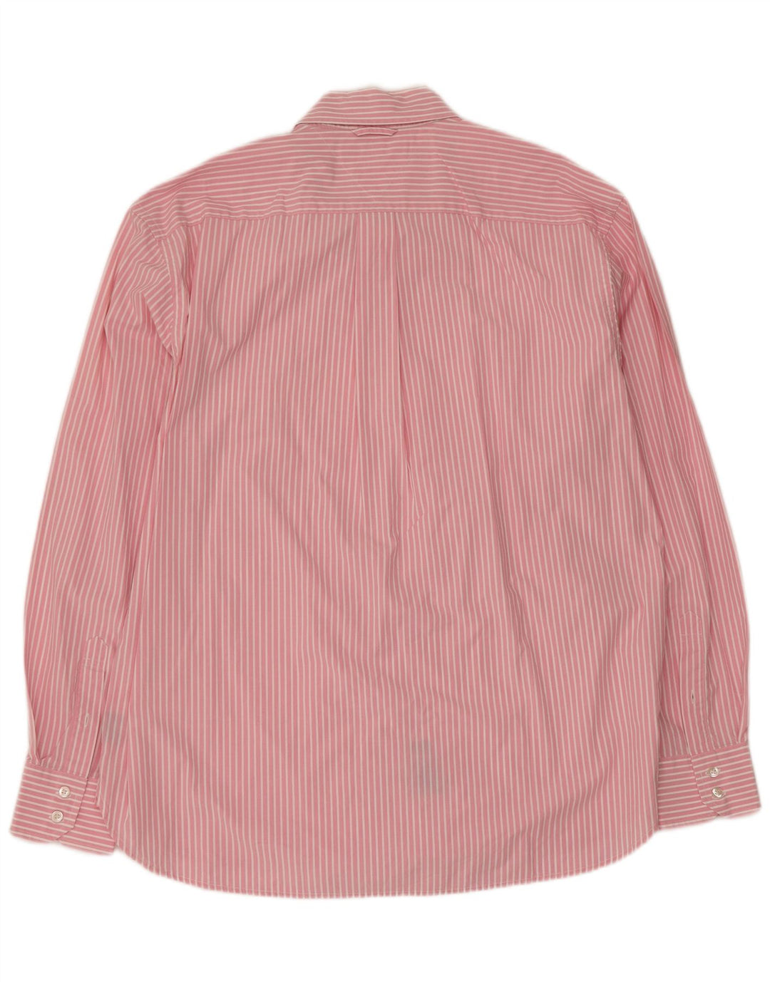 Camisa masculina Tommy Hilfiger XL listrada rosa algodão