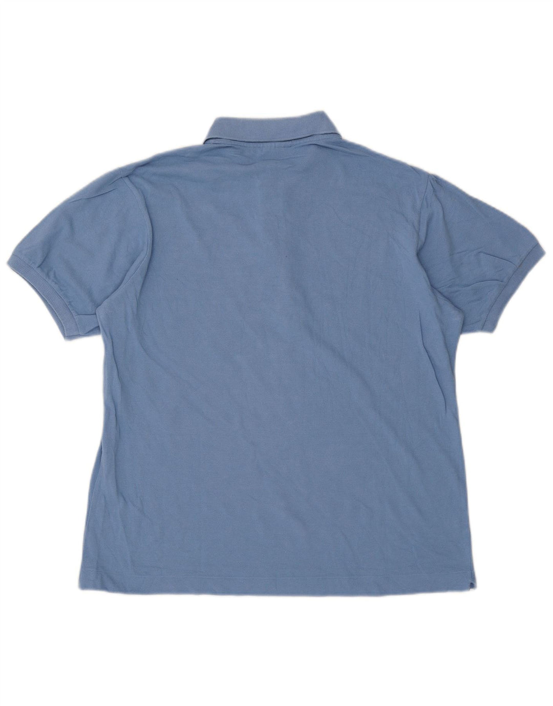 Camisa polo masculina Lacoste tamanho 5 grande algodão azul