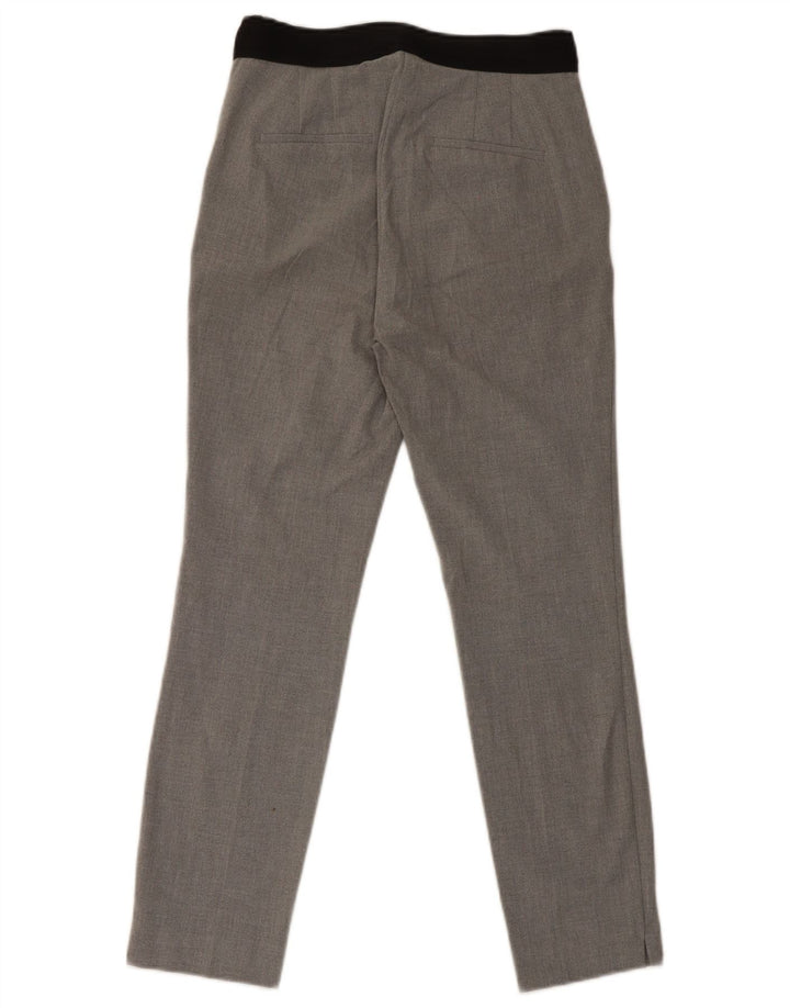 Zara Calça Chino Feminina Slim Médio W28 L27 Cinza