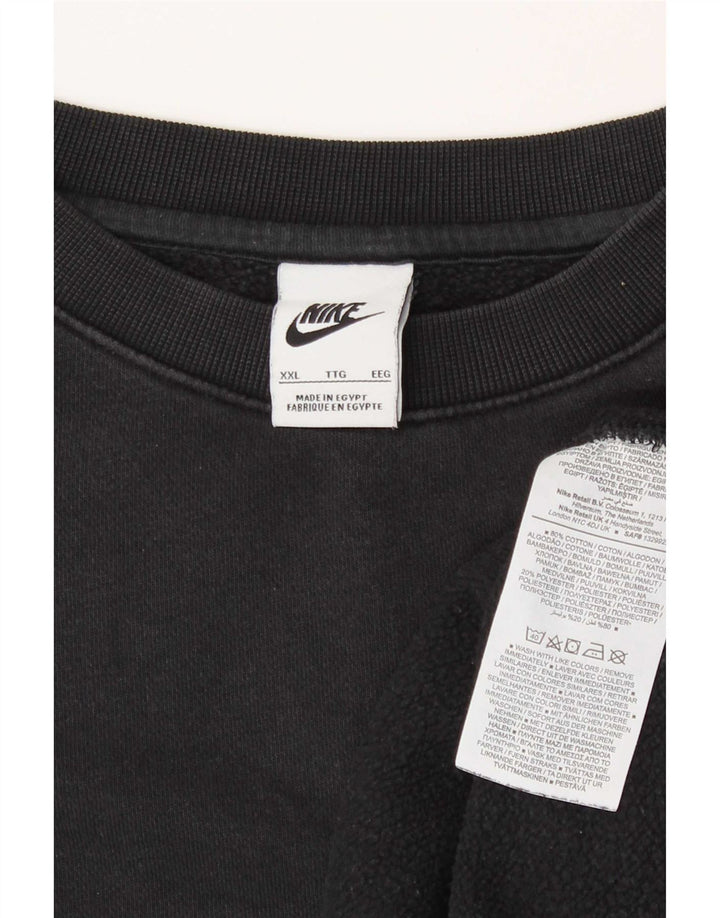 Moletom masculino Nike Jumper 2XL algodão preto