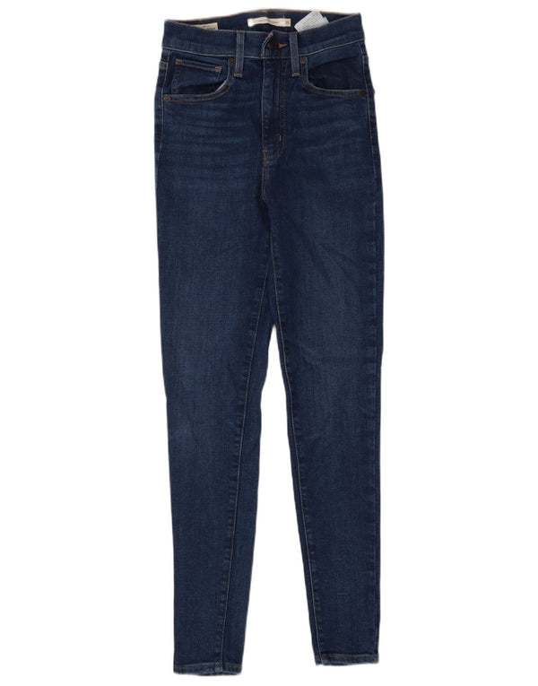 Calça Jeans Mile High Super Skinny Levi's Feminina W25 L28 Azul Algodão
