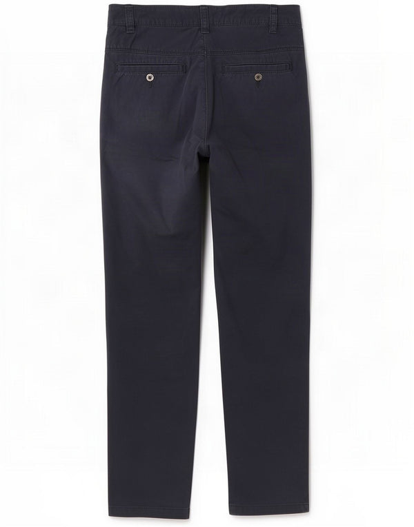 Timberland Boys Slim Chino Trousers 13-14 Years W30 L26 Navy Blue Cotton
