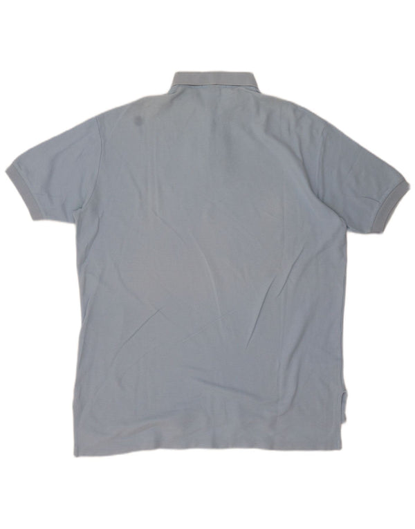 Camisa polo masculina Polo Ralph Lauren XL azul algodão