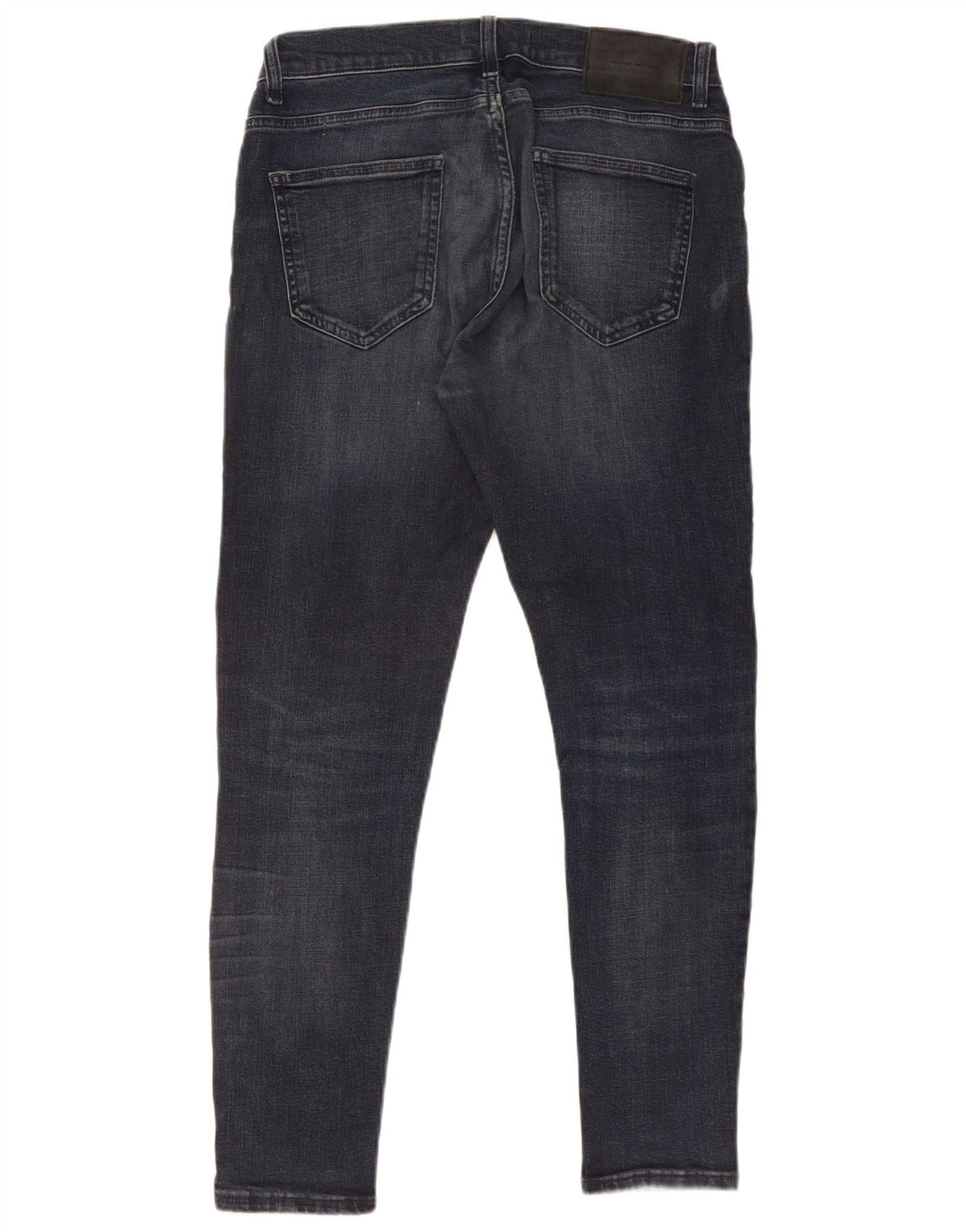 Zara Mens Slim Jeans EU 40 Médio W31 L28 Azul Marinho Algodão