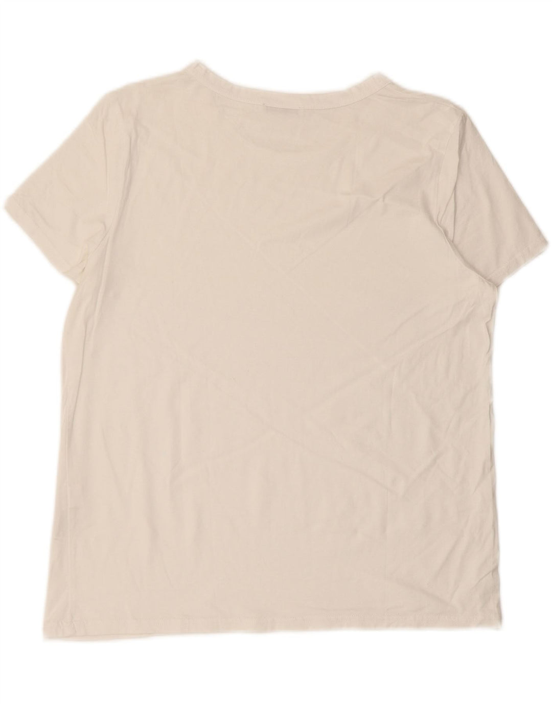 ZARA Womens T-Shirt Top UK 20 2XL White Cotton Vintage Zara and Second-Hand Zara from Messina Hembry 
