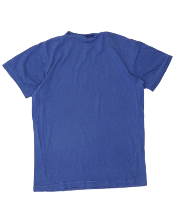 Camiseta Adidas Menino Graphic Top 15-16 Anos Azul Algodão
