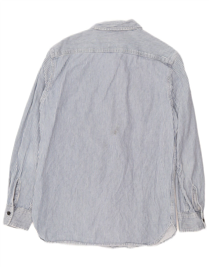 Camisa Levi's Masculina Relaxed Fit XS Azul Riscas