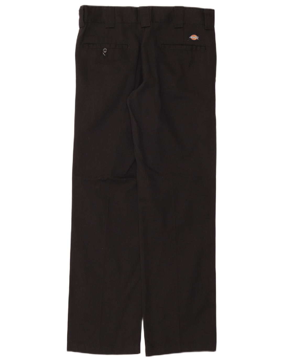 Calças Chino masculinas Dickies Slim Straight W30 L32 poliéster preto