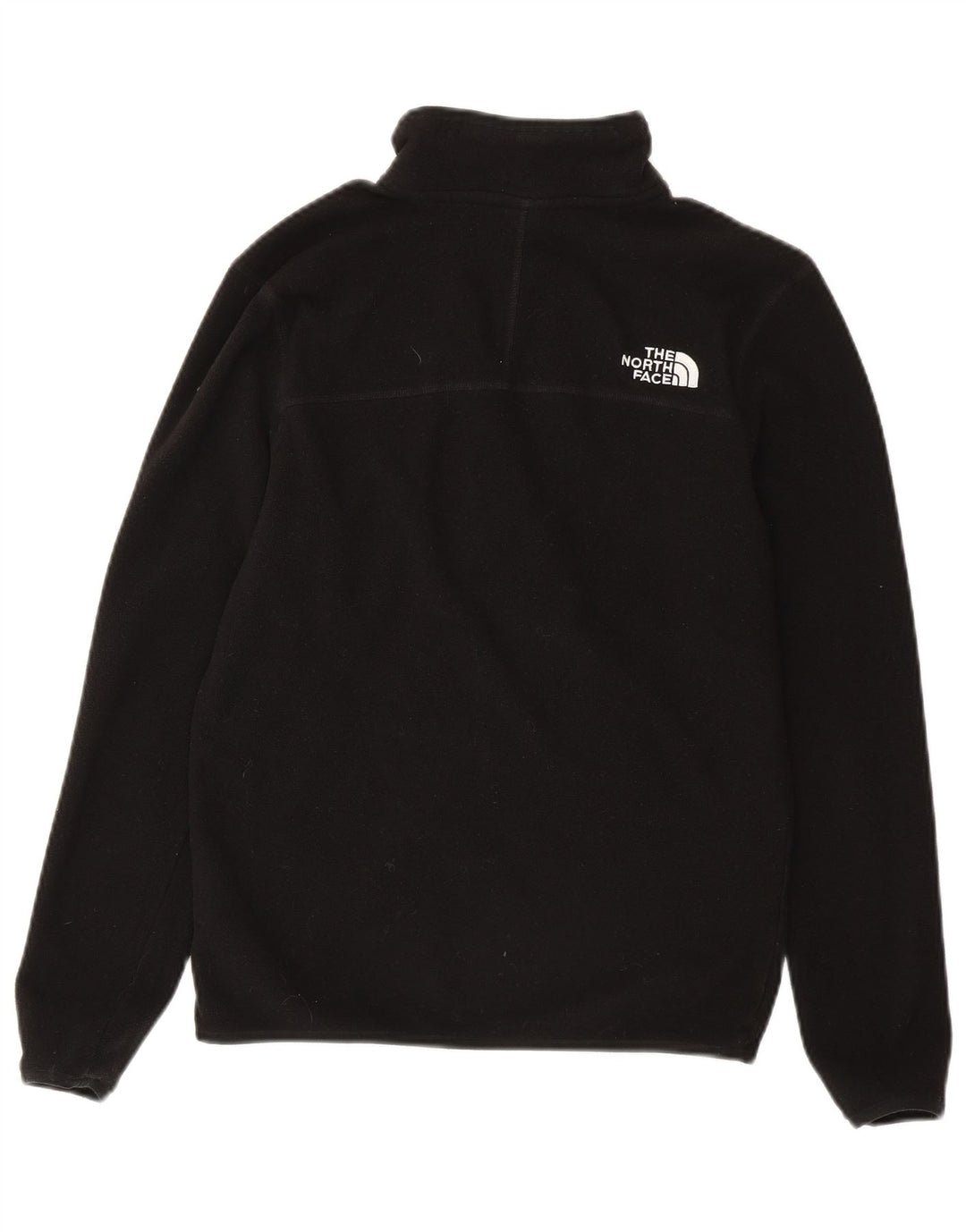 Jumper de lã com gola e zíper THE NORTH FACE para meninas 12-13 anos preto poliéster